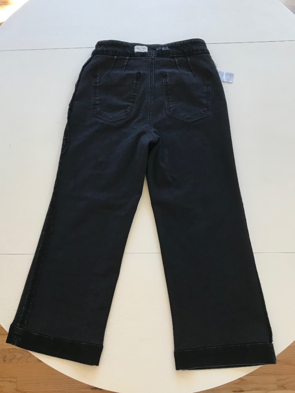 ANTHROPOLOGIE PILCRO THE SKIPPER HIGH-RISE CROP WIDE-LEG JEANS - Picture 11 of 13
